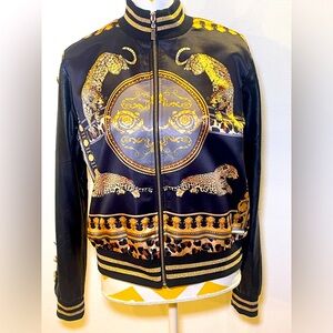 OOLALA Bomber Jacket Animal Print